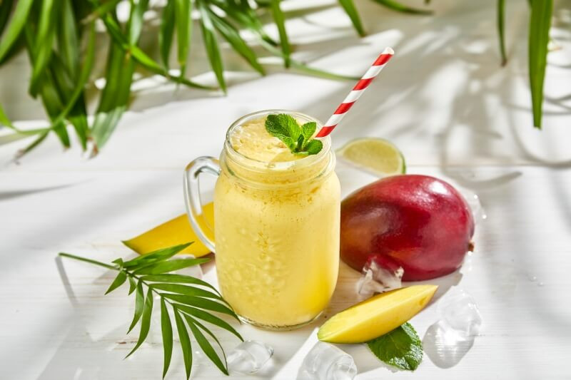 Кокосовый смузи с Манго